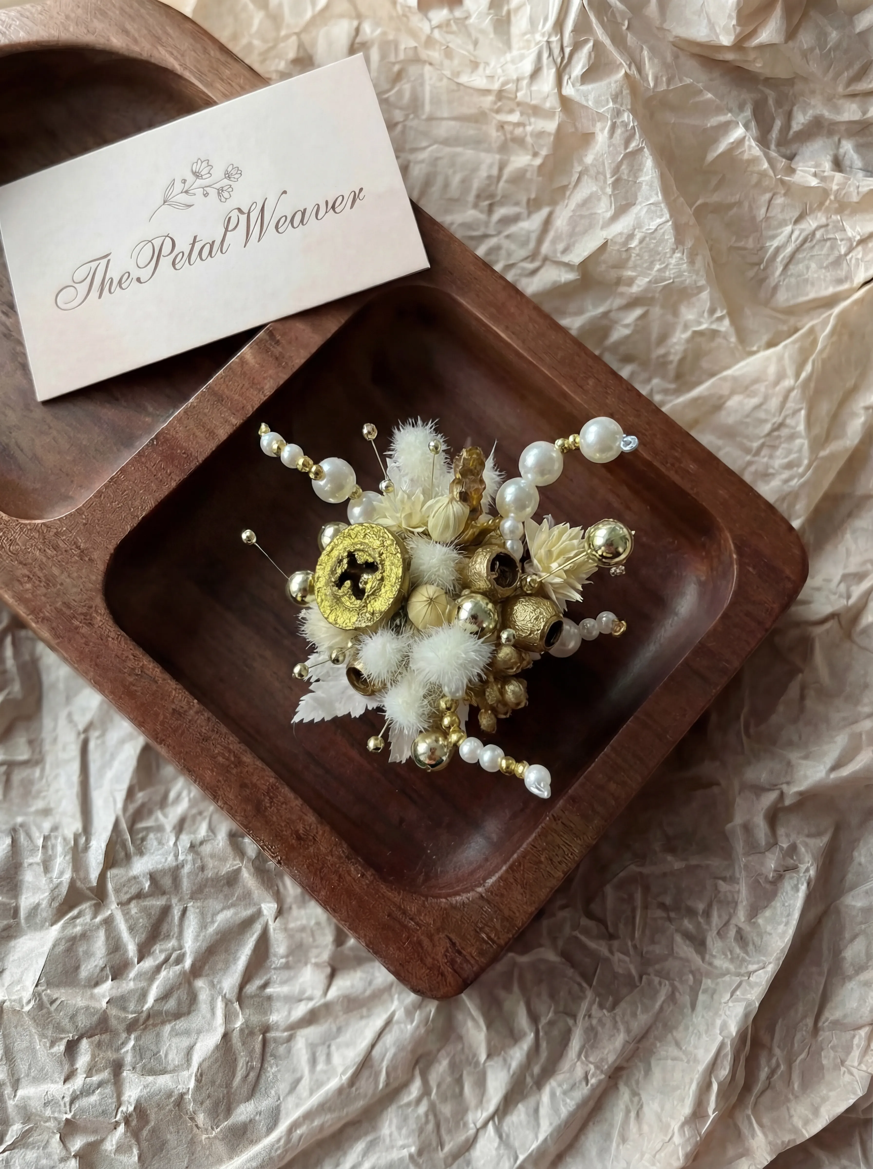 Preserved flower jewelry and floral keepsake product image