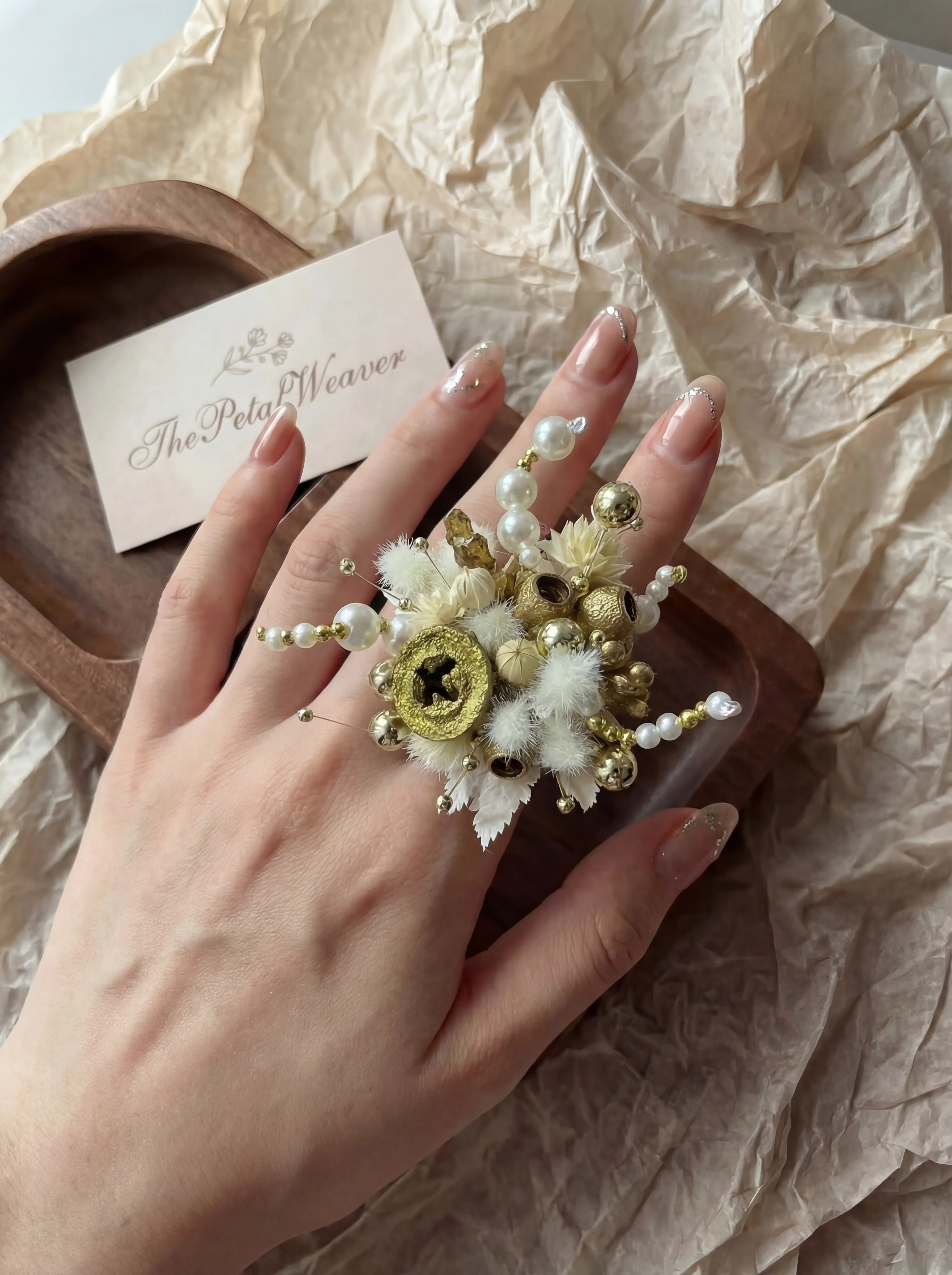 Sunlit Bloom Ring