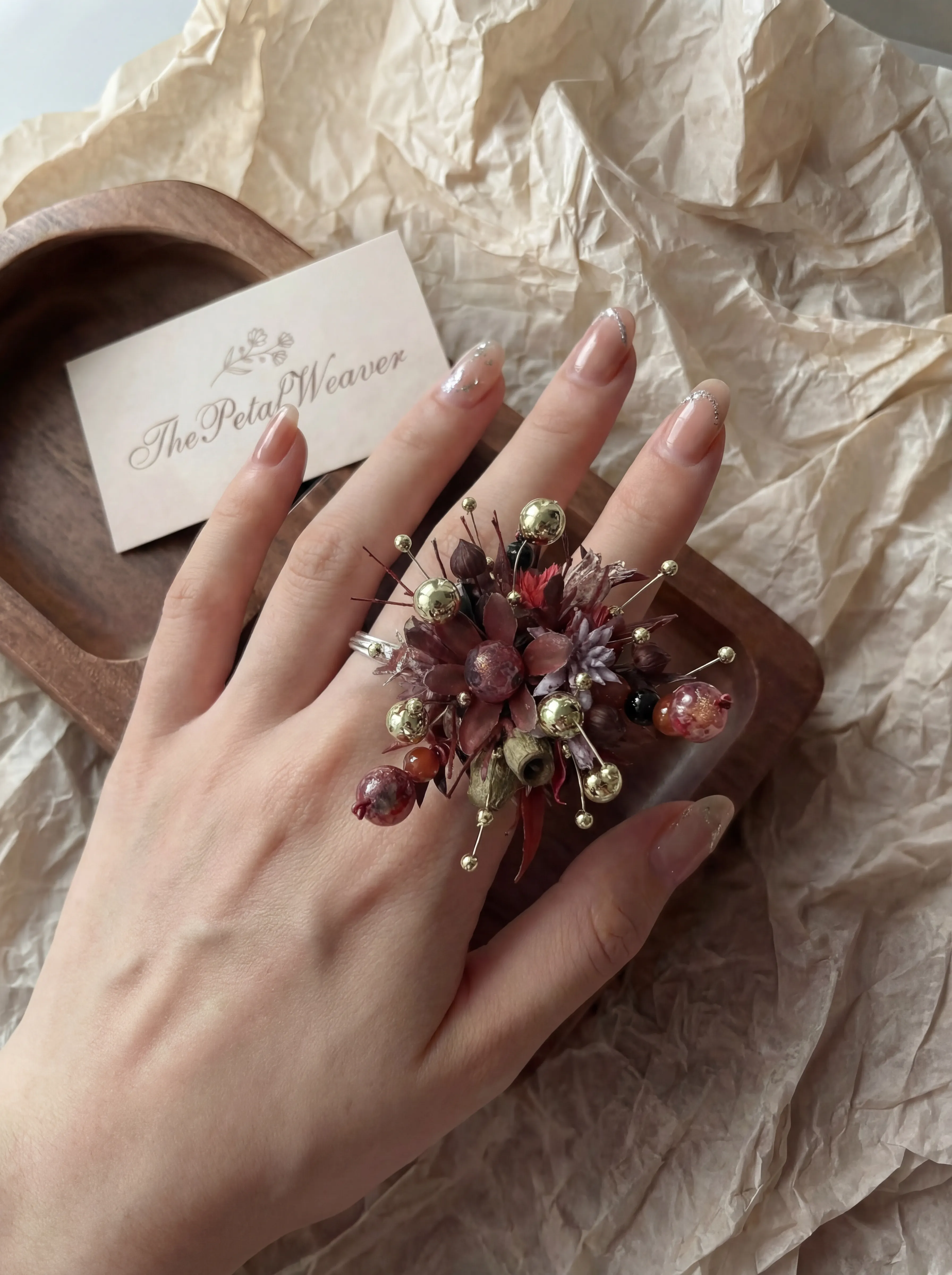 Gild Berry Ring