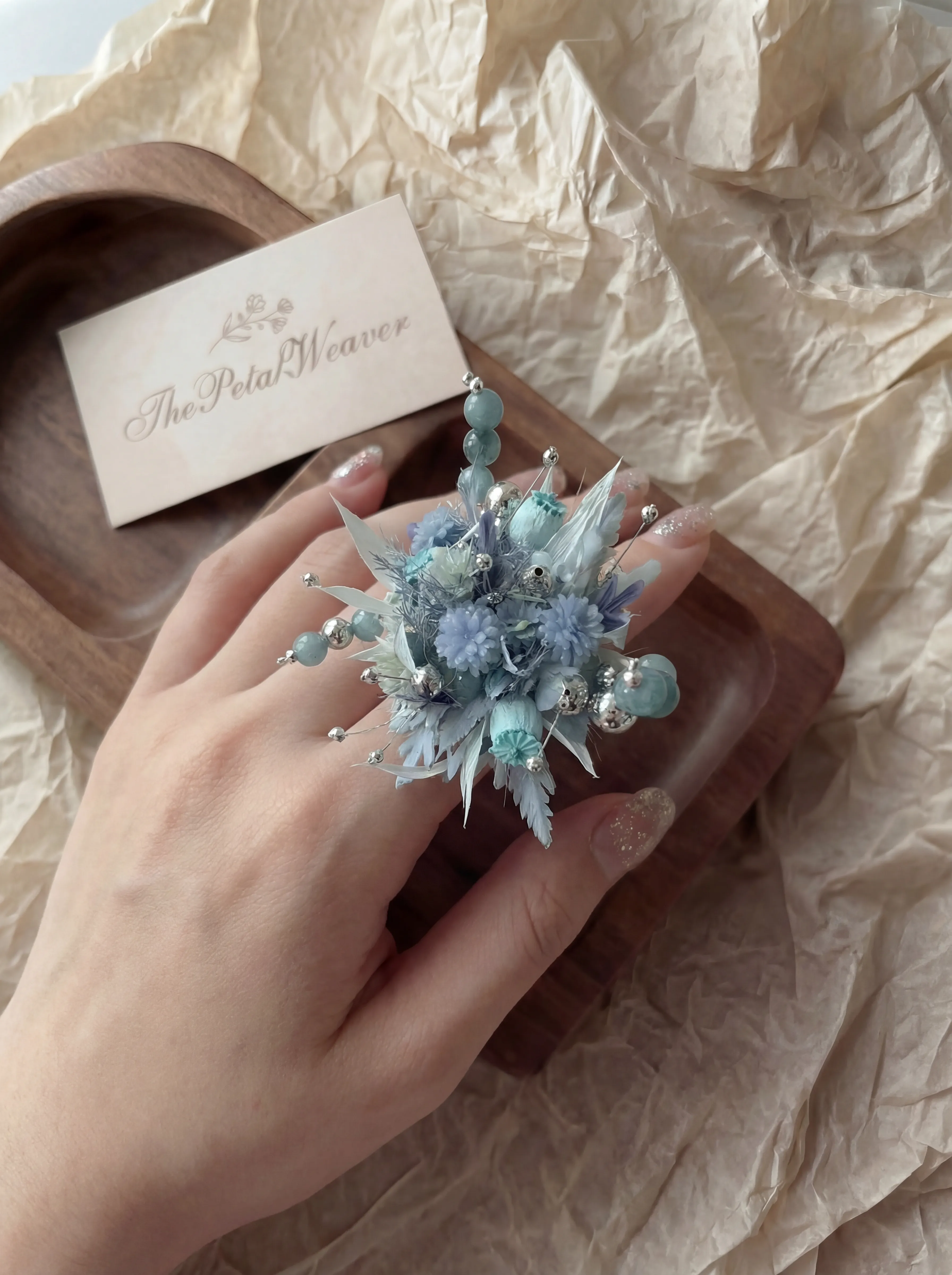 Mist Blue Ring
