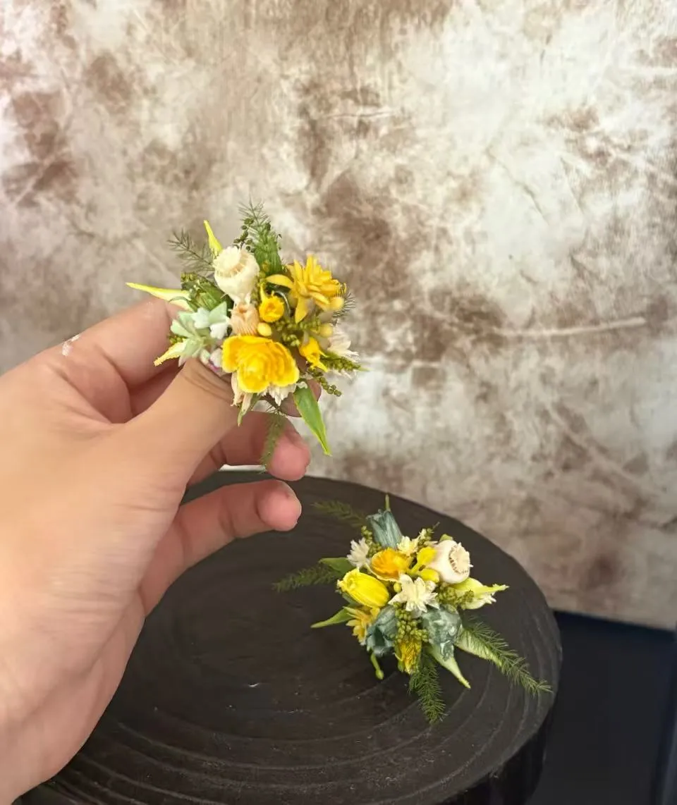 Preserved flower jewelry and floral keepsake product image