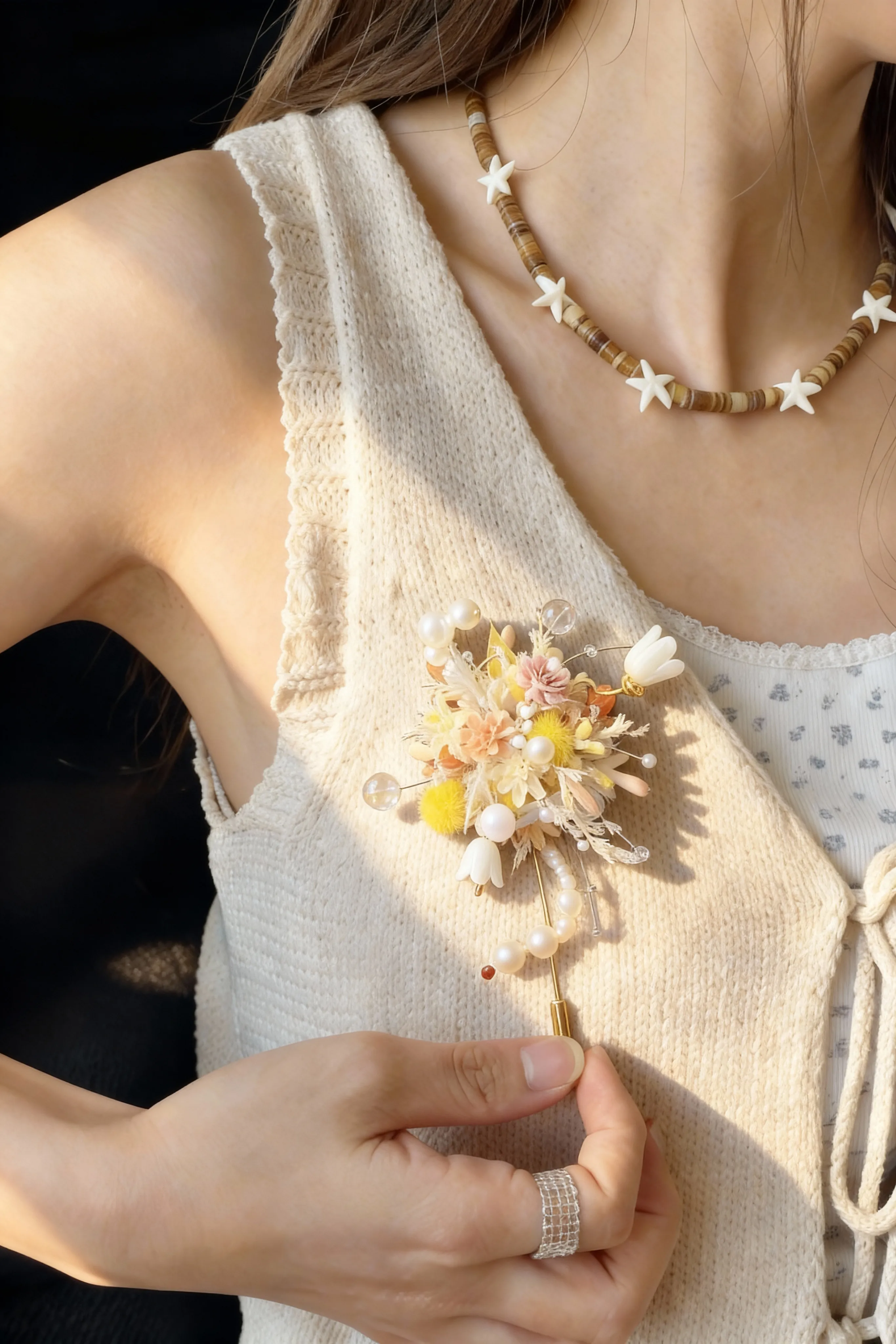 Harvest Glow Brooch