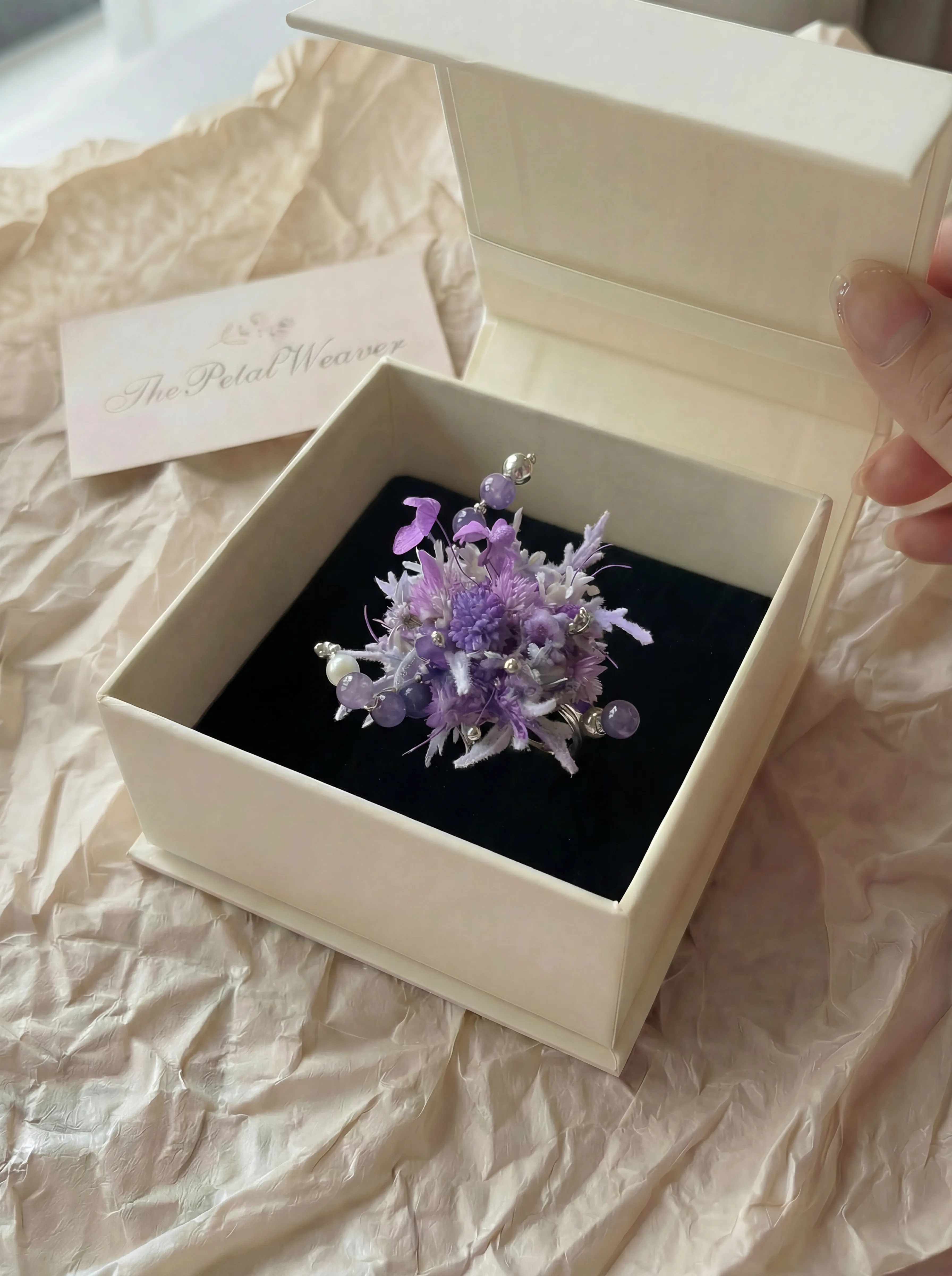 Violet Haze Ring