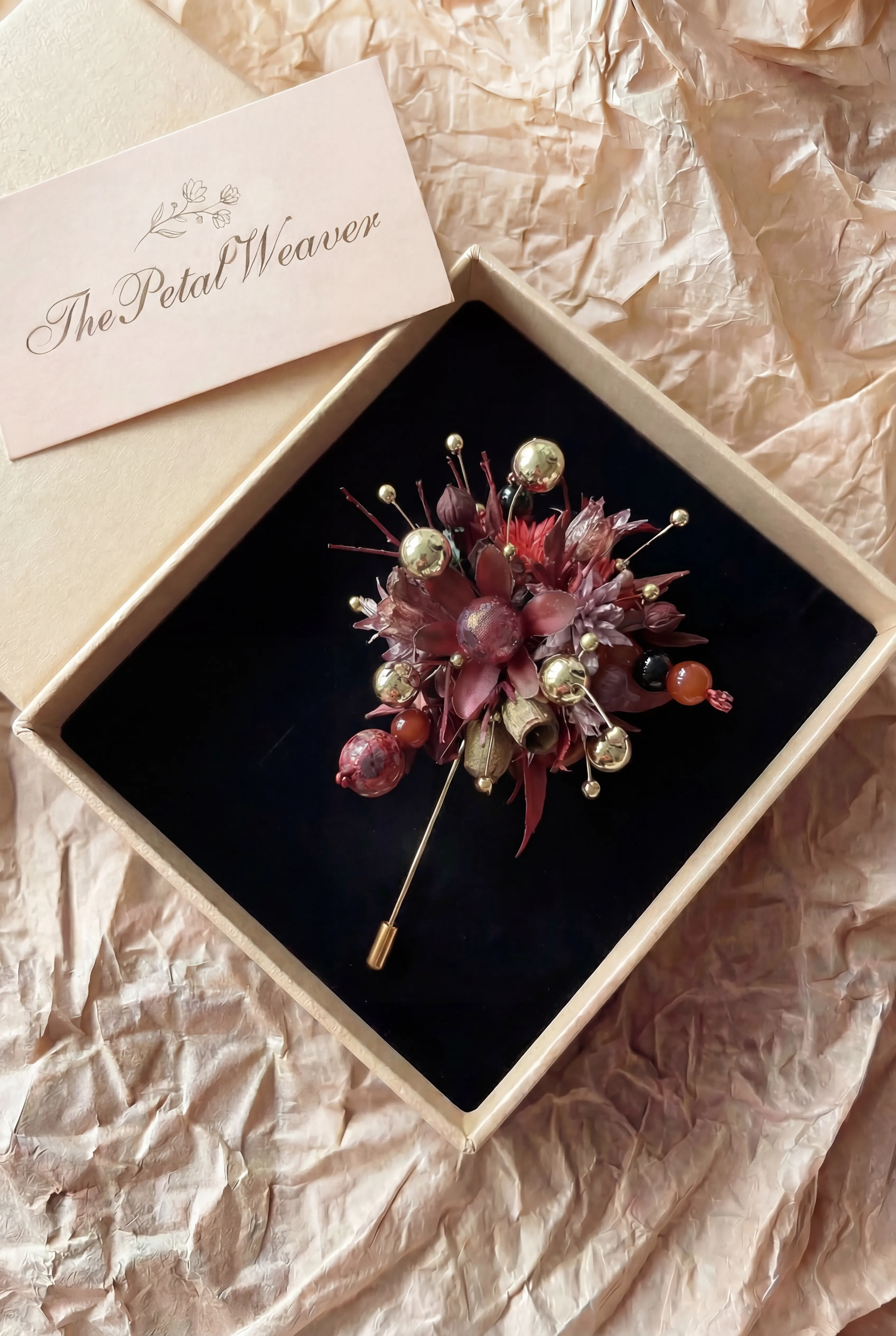 Gild Berry Brooch